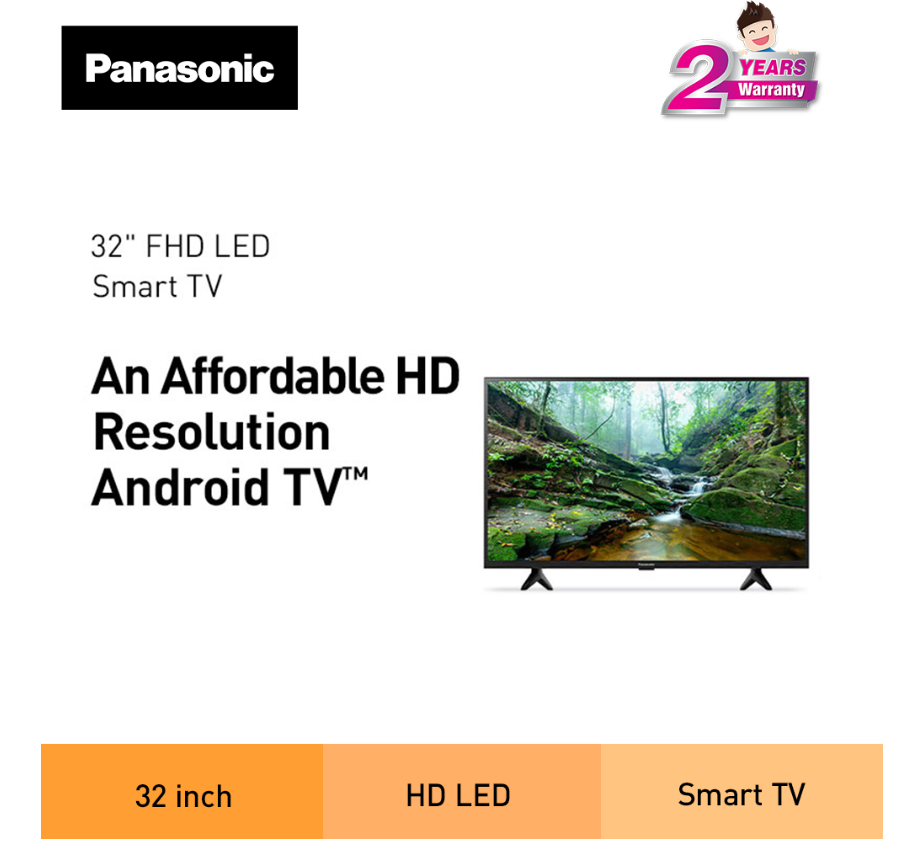 PANASONIC 32" HD LED TV TH-32LS600K