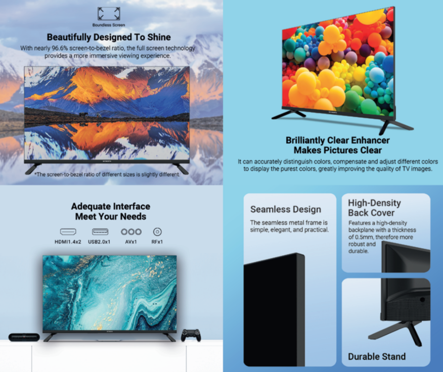 SKYWORTH 40" LED TV 40STD2000