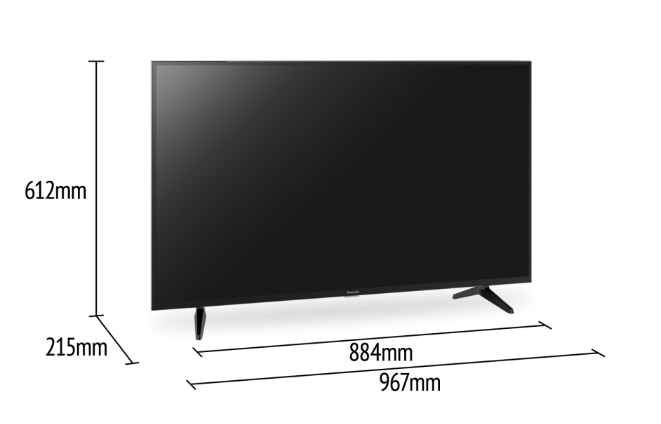 PANASONIC 43" FHD LED GOOGLE TV TH-43LS600K