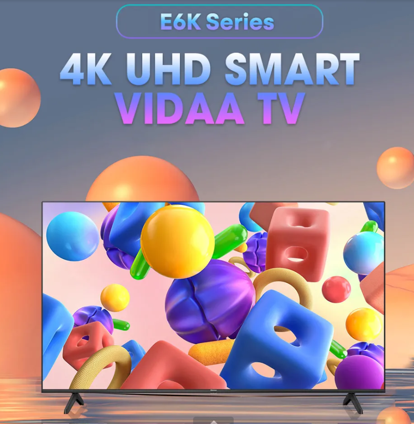 HISENSE 65" VIDAA 4K UHD SMART TV 65E6K