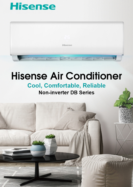 HISENSE AN25DBG 2.5HP NON INVERTER AIR COND (Without installation)