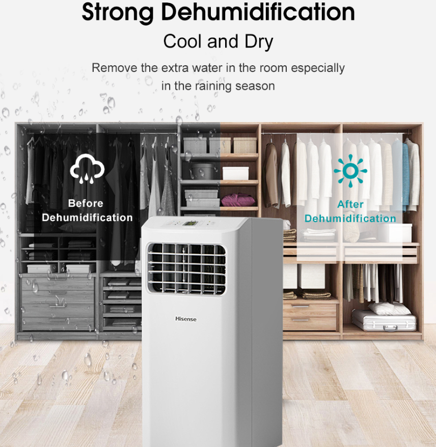 HISENSE AP09KVG 1.0HP R32 PORTABLE AIR COND