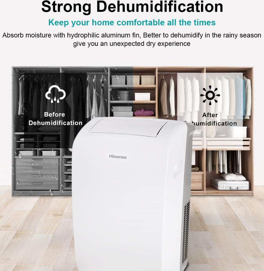 HISENSE AP12NXG 1.5HP R32 PORTABLE AIR COND