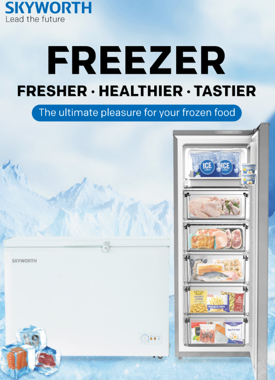 SKYWORTH CHEST FREEZER BD-500