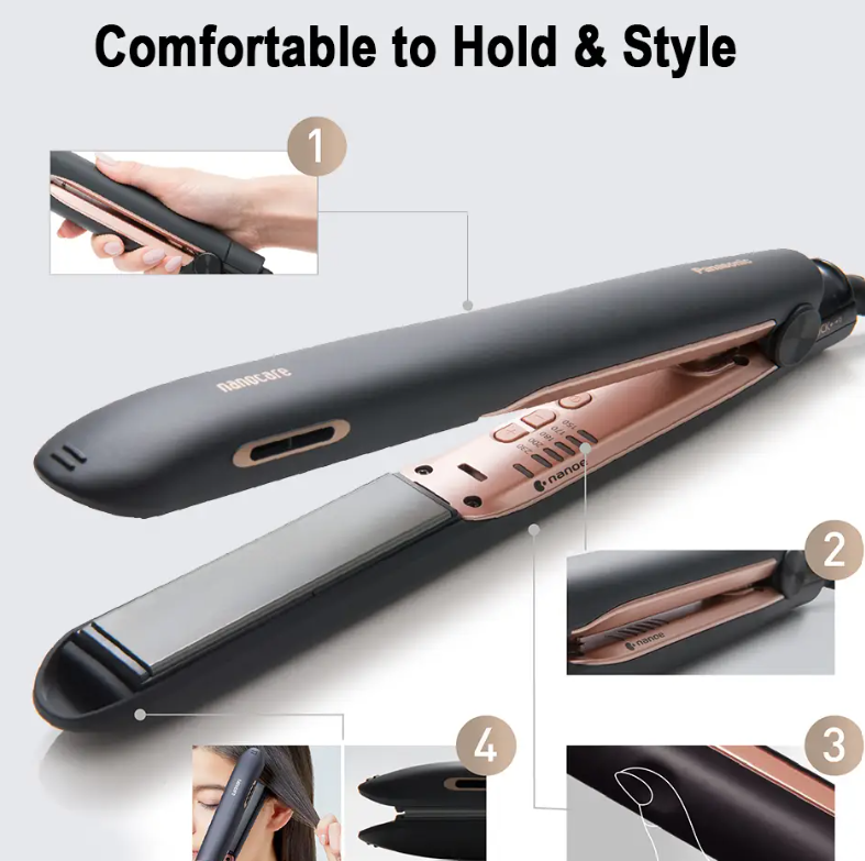 PANASONIC NANOCARE HAIR STRAIGHTENER EH-HS99 nanoe™