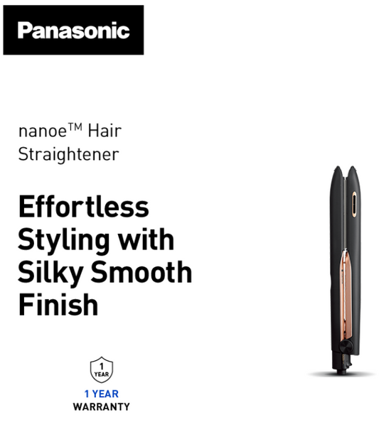 PANASONIC NANOCARE HAIR STRAIGHTENER EH-HS99 nanoe™