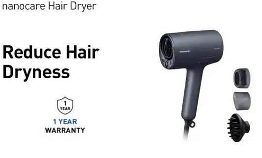 PANASONIC NANOCARE HAIR DRYER EH-NA0J nanoe™ MOISTURE+ and Mineral