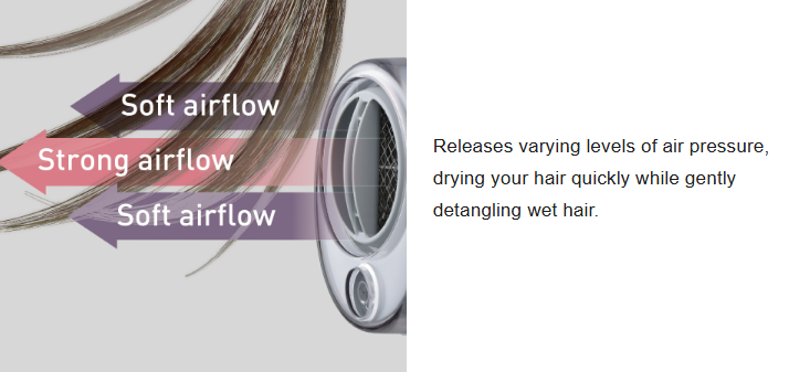 PANASONIC NANOCARE HAIR DRYER 1600W EH-NA7M