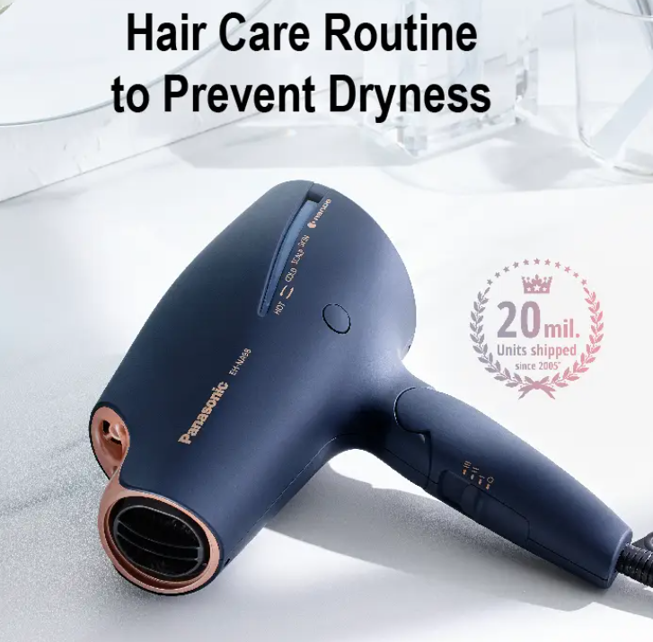 PANASONIC NANOCARE HAIR DRYER EH-NA98K655 NANOE™ AND DOUBLE MINERAL