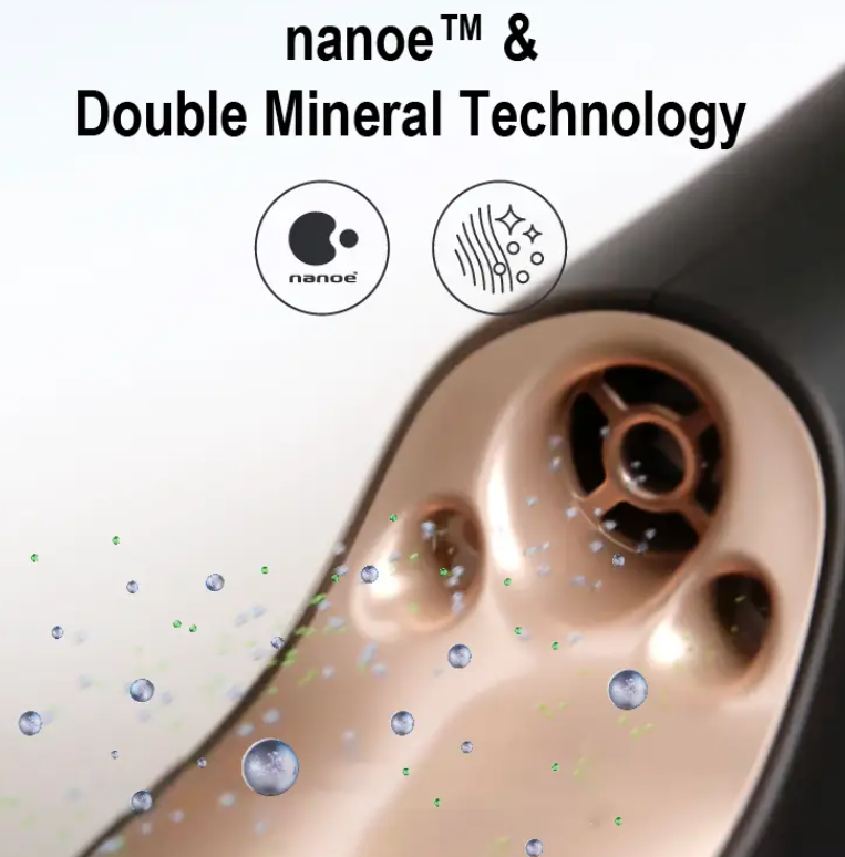 PANASONIC NANOCARE HAIR DRYER EH-NA98K655 NANOE™ AND DOUBLE MINERAL