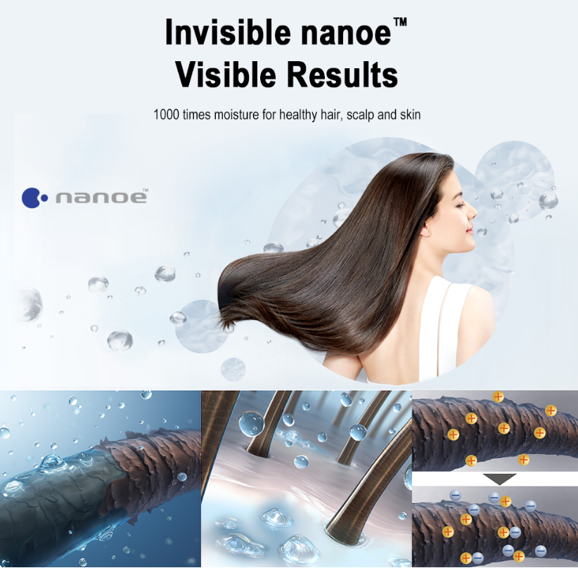 PANASONIC NANOCARE HAIR DRYER EH-NA98K655 NANOE™ AND DOUBLE MINERAL