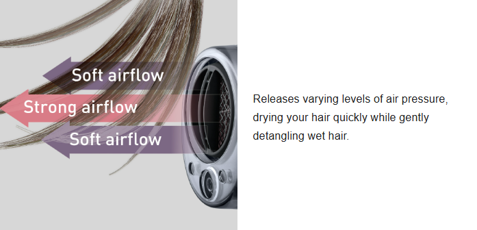 PANASONIC NANOCARE HAIR DRYER 1600W EH-NA9M