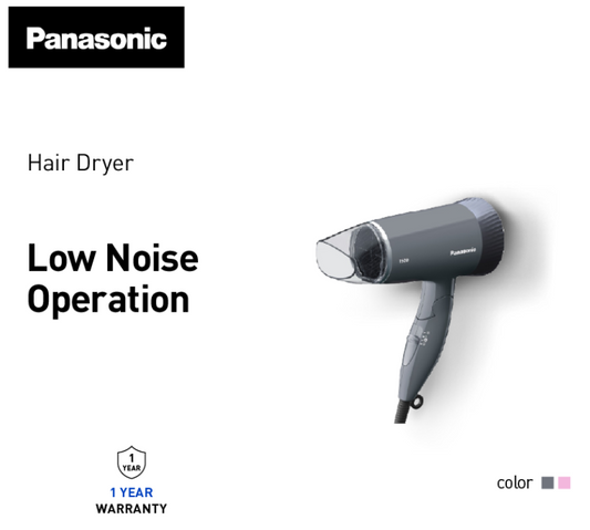PANASONIC 1500W LOW NOISE HAIR DRYER EH-ND57-P655/H655