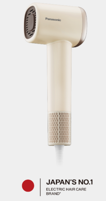Panasonic EH-NE6M-C (Light Beige) ionity Hair Dryer with Linear Airflow