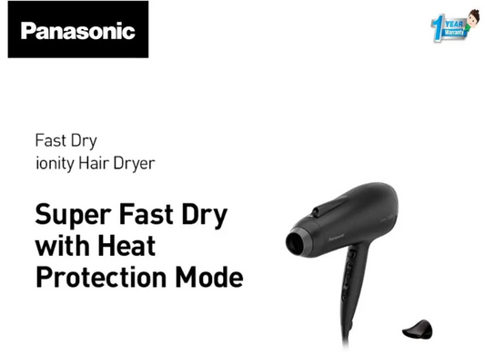 PANASONIC 2300W FAST DRY IONITY HAIR DRYER EH-NE85-K655