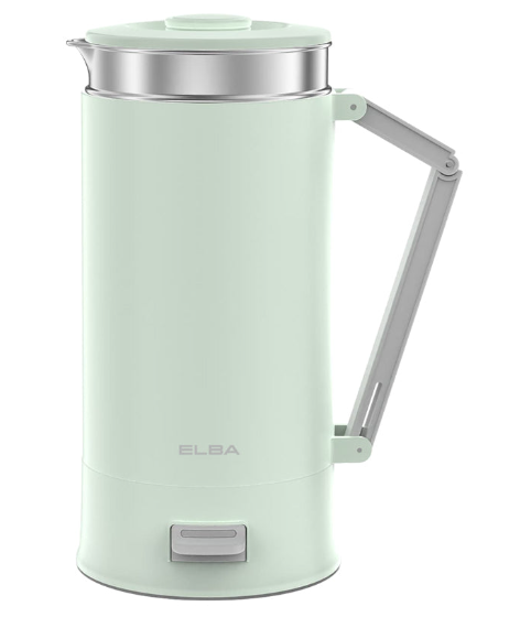 ELBA 0.8L TRAVEL KETTLE EJK-R0881SS(GN) SAFE COOL TOUCH SURFACE