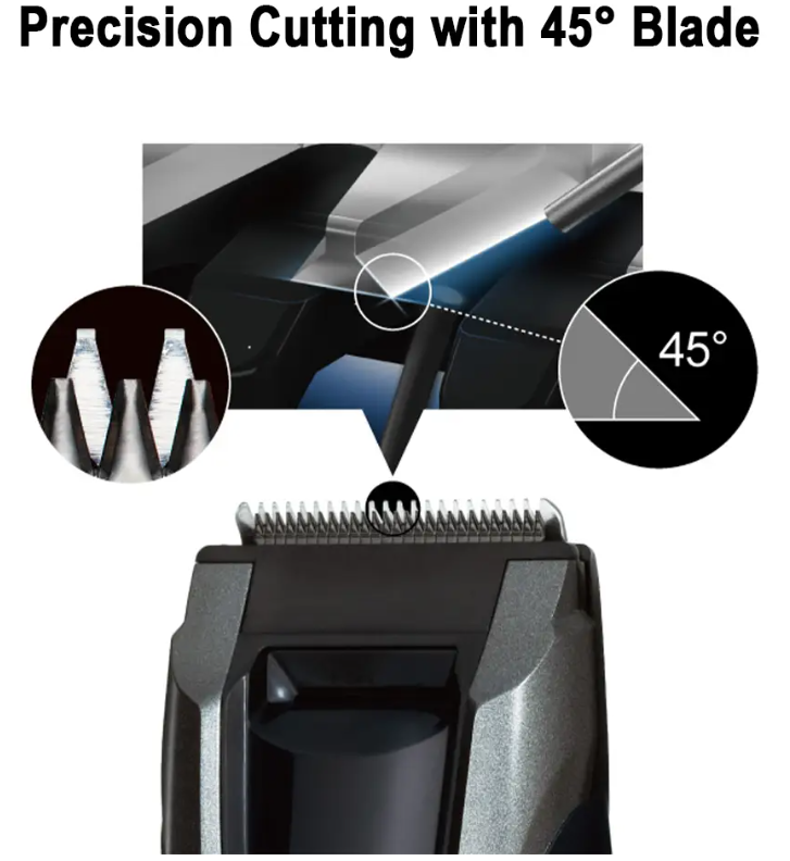 PANASONIC RECHARGEABE BEARD & HAIR TRIMMER ER-GB60-K451