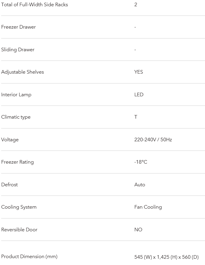 ELBA 250L TOP MOUNT REFRIGERATOR VERZINO ER-Q2557IN(GR) - DUAL INVERTER, 12 YEARS COMPRESSOR WARRANTY