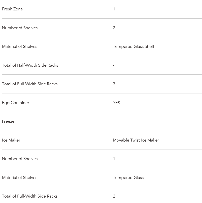 ELBA 430L TOP MOUNT REFRIGERATOR VERZINO ER-Q4357IN(GR) - DUAL INVERTER, 12 YEARS COMPRESSOR WARRANTY
