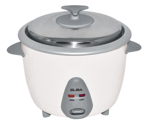 ELBA 1.0L TRADITIONAL RICE COOKER ERC-1066T - WHITE