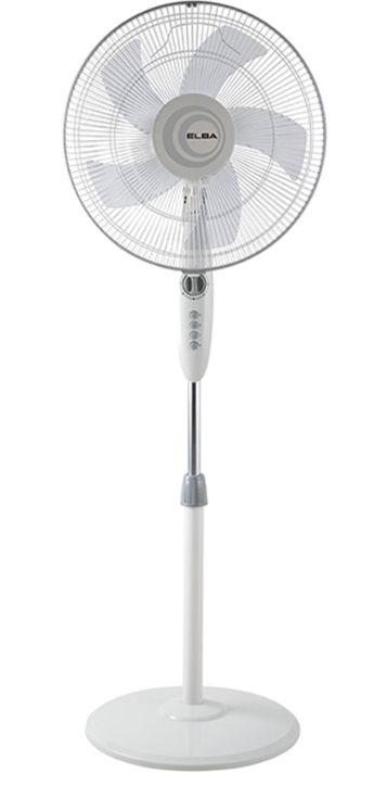 ELBA 16" STAND FAN ESF-E1639TM(GR) - 5 BLADES (16 INCHES / 50W)