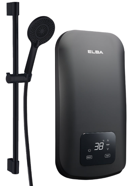 ELBA NON PUMP INSTANT WATER HEATER EVVO SERIES EWH-Q4211(MB)