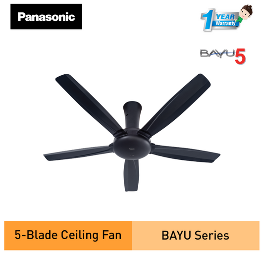 PANASONIC F-M14DZVBKH - CEILING FAN (56") 5 BLADES