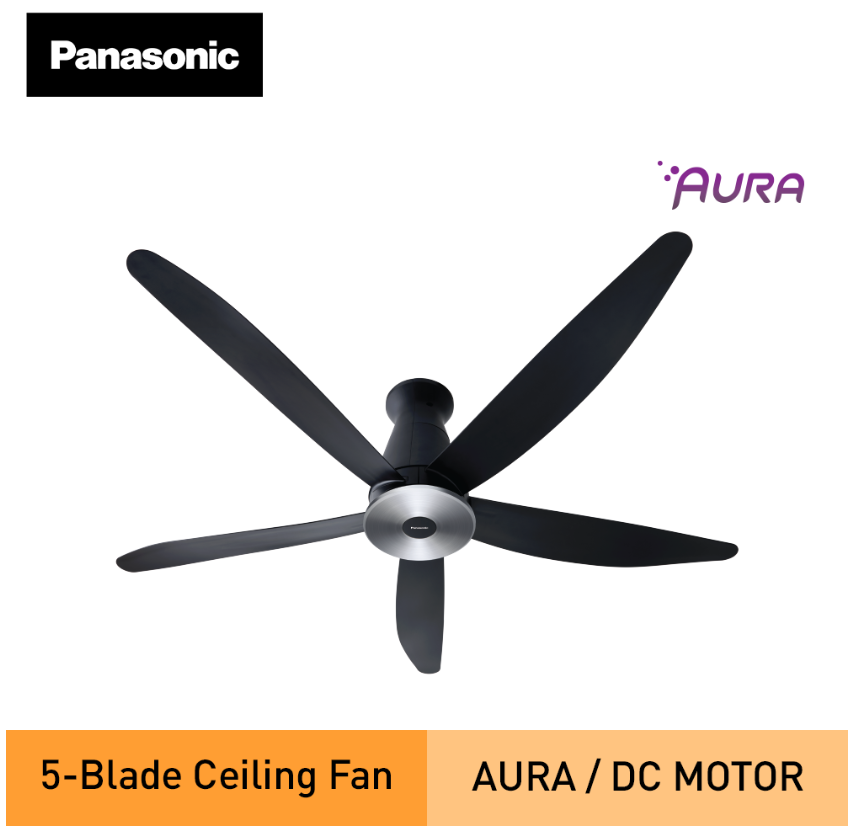 PANASONIC F-M15EXVBKRH (LONG PIPE) - CEILING FAN (60 INCH) DC MOTOR