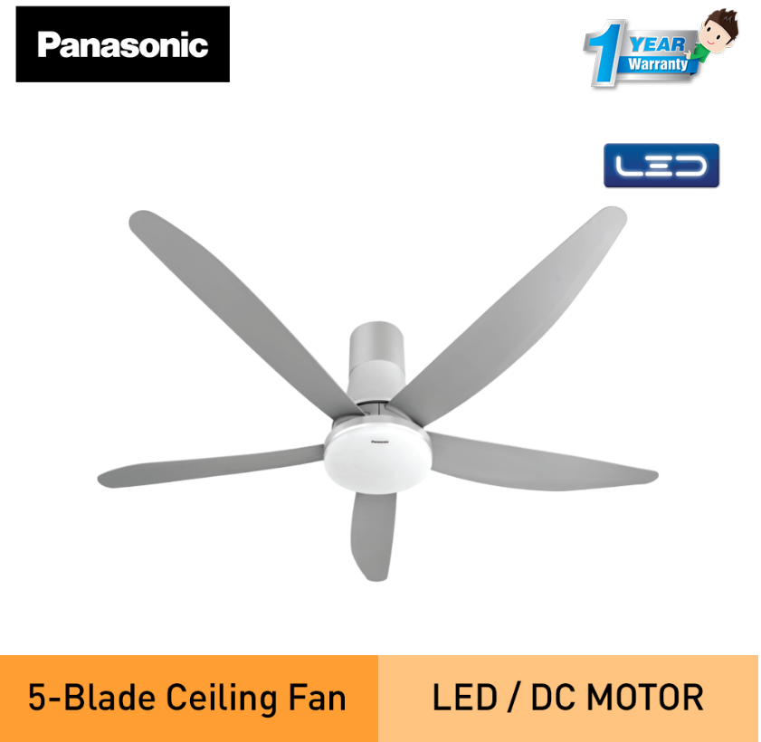 PANASONIC F-M15GWVBSRH (LONG PIPE) -  CEILING FAN (60 INCH) WITH LIGHTS