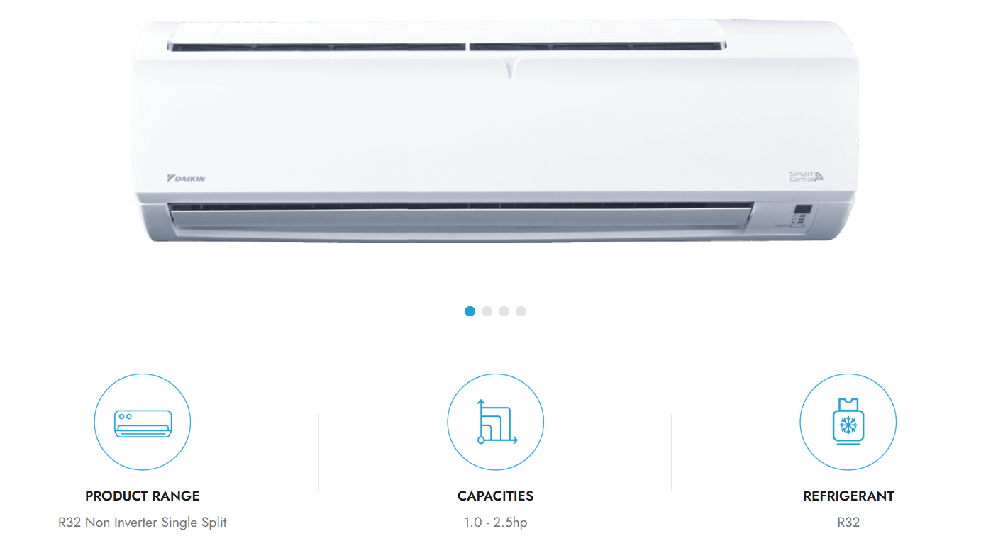 DAIKIN FTV28PBV1MF 1.0HP NON INVERTER AIR COND (Without installation)