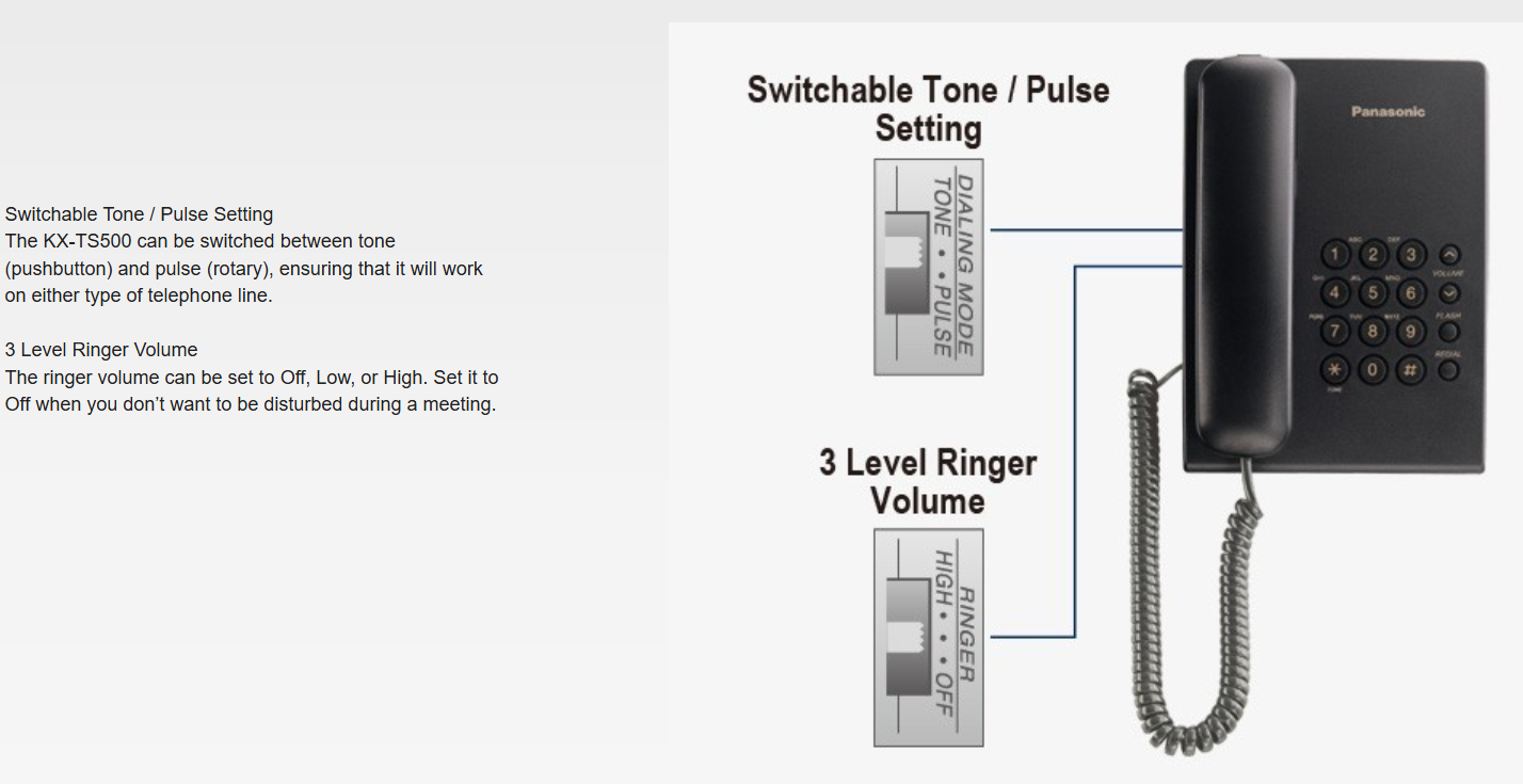 PANASONIC KX-TS500ML