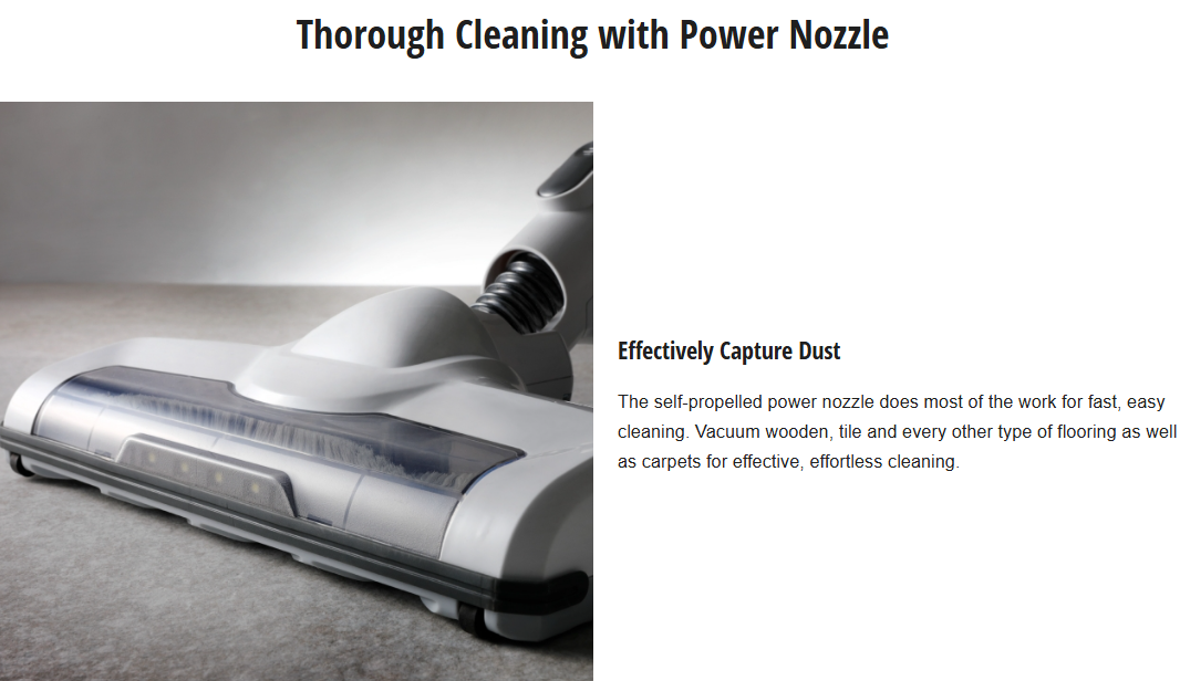 PANASONIC CORDLESS STICK VACUUM CLEANER MC-SBV01W147