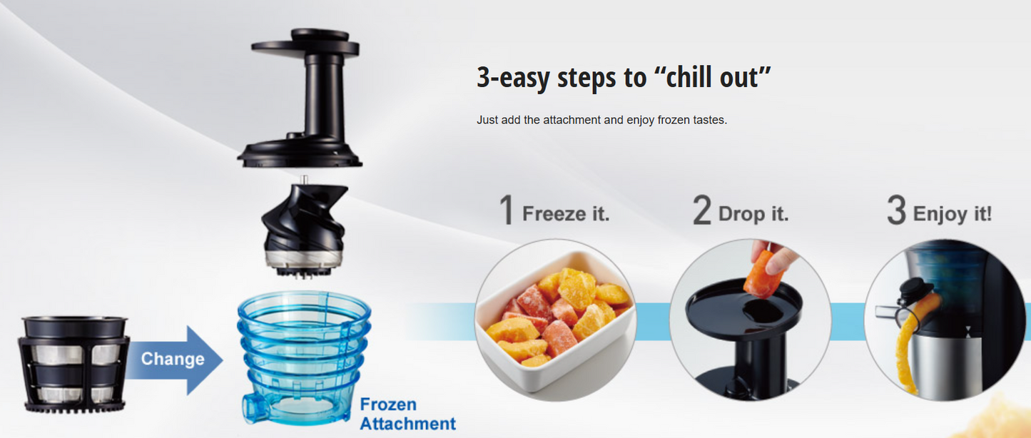 PANASONIC SLOW JUICER LOW SPEED SOMPRESSION  MJ-L500SSK