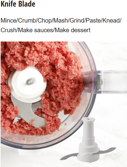 PANASONIC FOOD PROCESSOR MK-F510KSK WITH 9 ACCESSORIES FOR 25 Functions