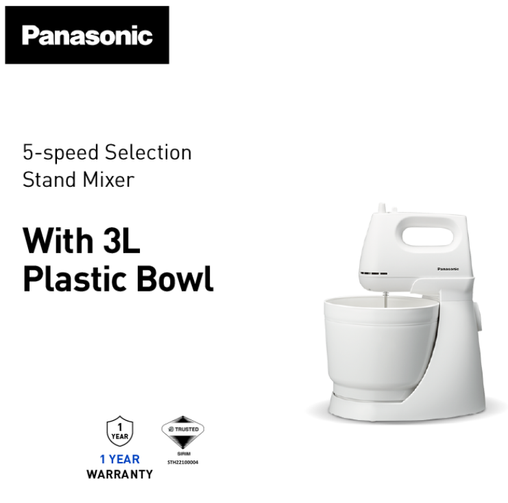 PANASONIC 5 SPEED STAND MIXER MK-GB3WSK