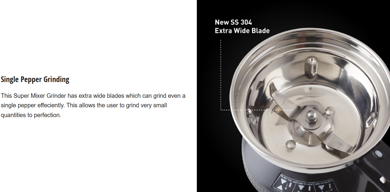 PANASONIC 2000W 3 JAR MIXER GRINDER MX-AE365KSK