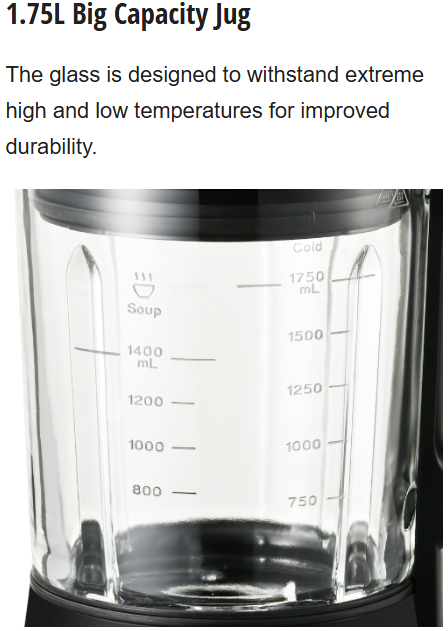 PANASONIC ALL IN ONE COOKING BLENDER MX-HG6401KSK