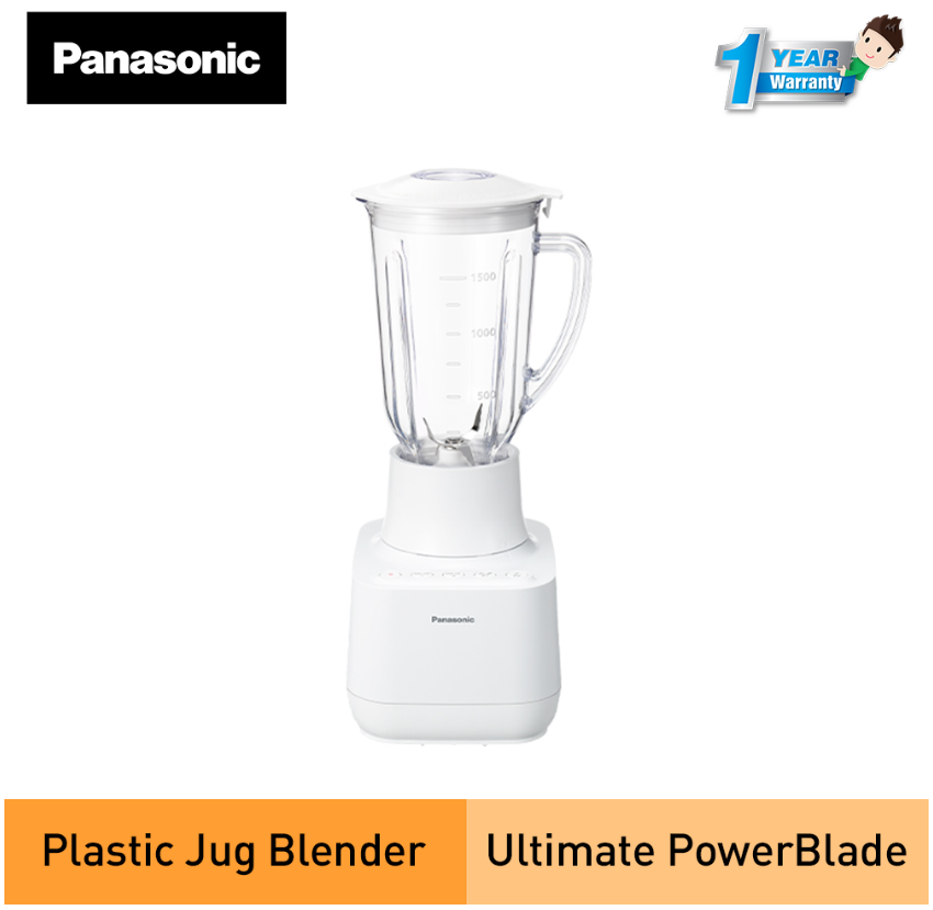 PANASONIC 700 W PLASTIC JUG BLENDER MX-MP5151WSK WITH GLASS MILL