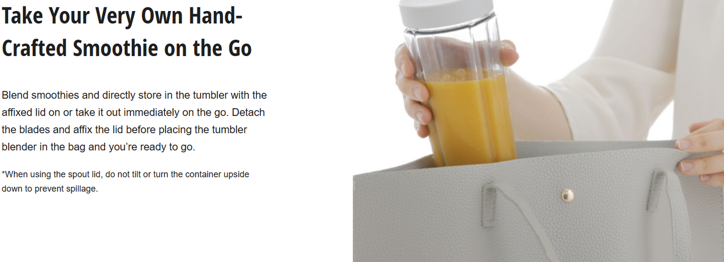 PANASONIC TUMBLER BLENDER MX-XP103WSK