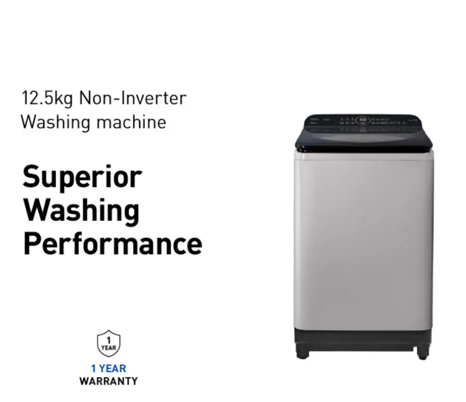 PANASONIC 12.5KG TOP LOAD WASHING MACHINE FOR STAIN CARE NA-F12AR1HRT