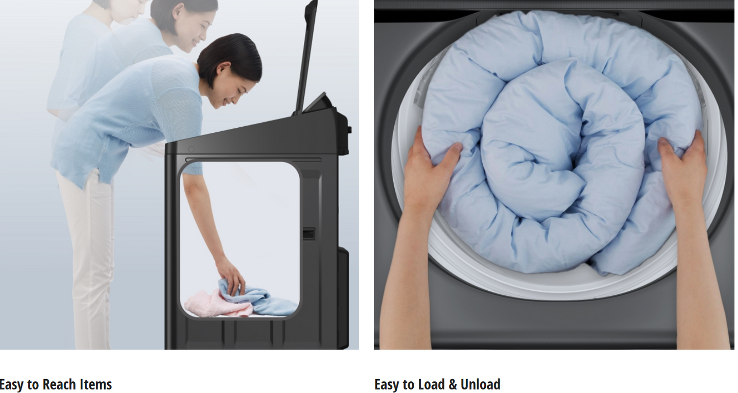 PANASONIC 13.5KG TOP LOAD WASHING MACHINE NA-FD135X3BT