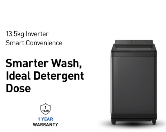 PANASONIC 13.5KG SMART TOP LOAD WASHING MACHINE NA-FD135Z3BT