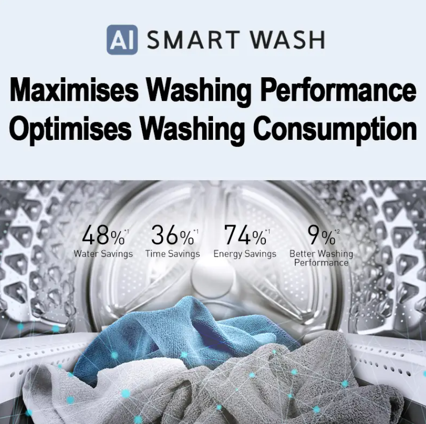 PANASONIC 10/6kg FRONT LOAD WASHING MACHINE WITH DRYER NA-S106FR1BM