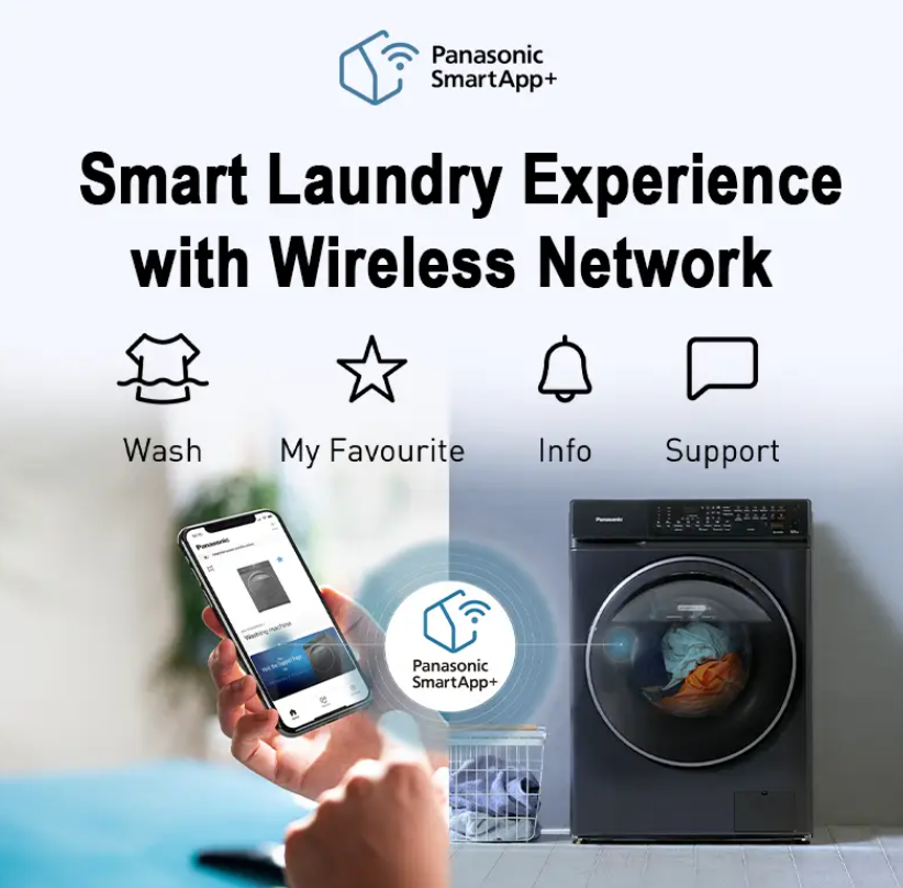 PANASONIC 10/6kg FRONT LOAD WASHING MACHINE WITH DRYER NA-S106FR1BM