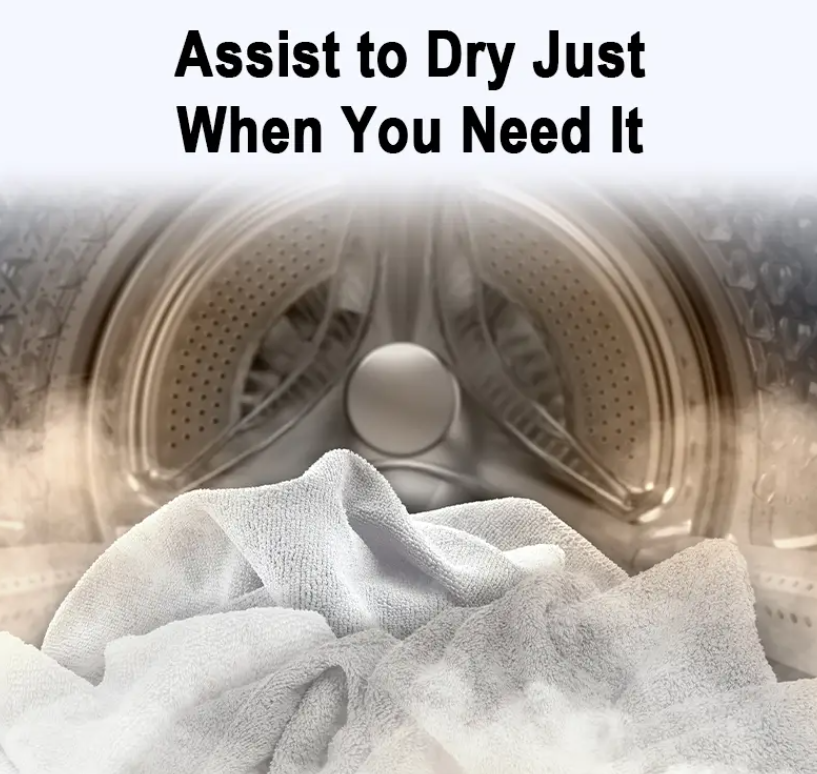 PANASONIC SMART APP+ & HYGIENE Dry ASSIST 10KG FRONT LOAD WASHING MACHINE NA-V10FR1BMY