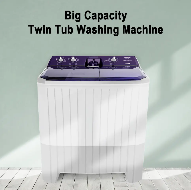 PANASONIC 12KG TWIN TUB WASHER NA-W120G1VRT