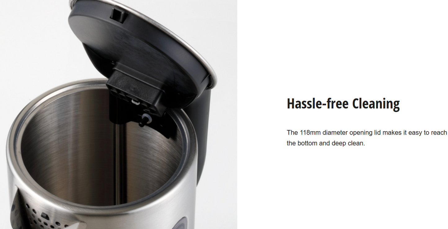 PANASONIC 1.7L ELECTRIC KETTLE NC-K301SSK