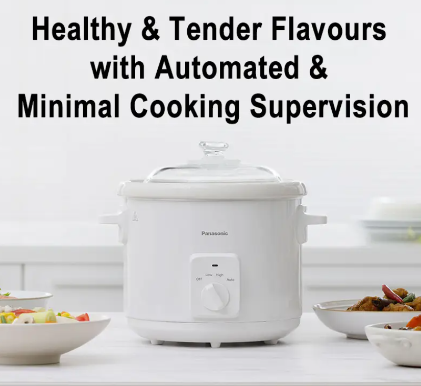 PANASONIC 3.0L SLOW COOKER NF-N31AWSK