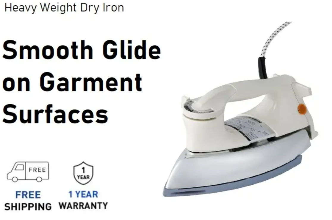 PANASONIC HEAVY WEIGHT DRY IRON NI-22AWTSK