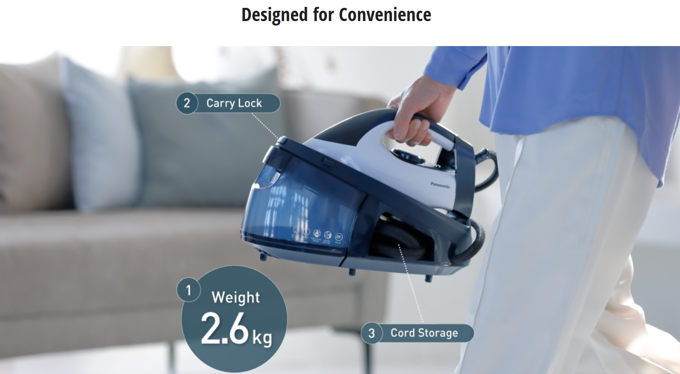 PANASONIC NI-GT150ASK PUMO TYPE STEAM GENERATOR IRON
